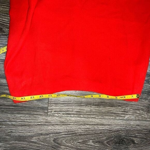 NWTs Vintage Valentino Red Maxi Ruffle Skirt - Picture 8 of 11